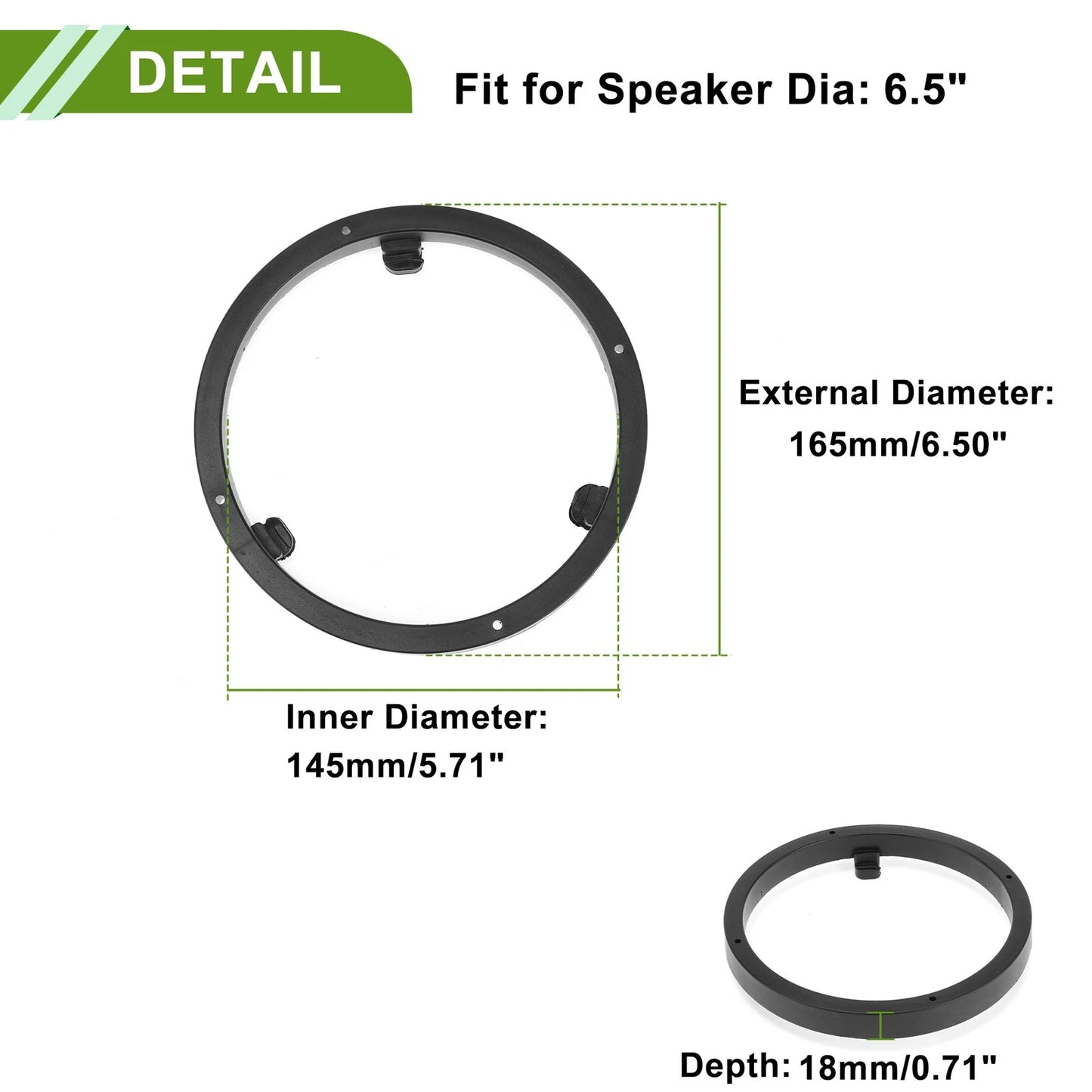 Speaker Spacer Adapter for Mitsubishi Eclipse Cross (2018-2023)