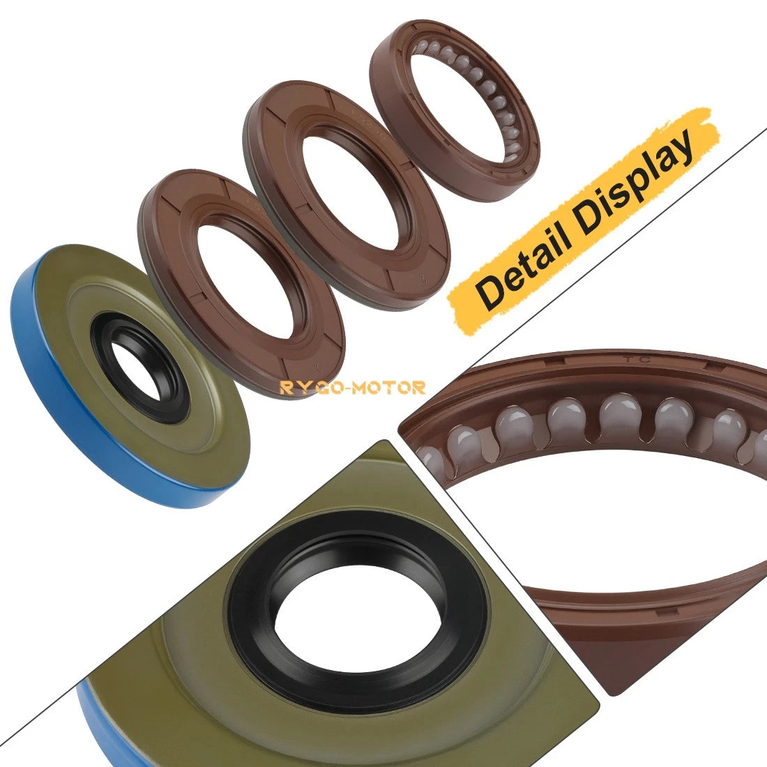 Crankshaft Seal & Transmission Seals for Polaris Ranger General XP 1000