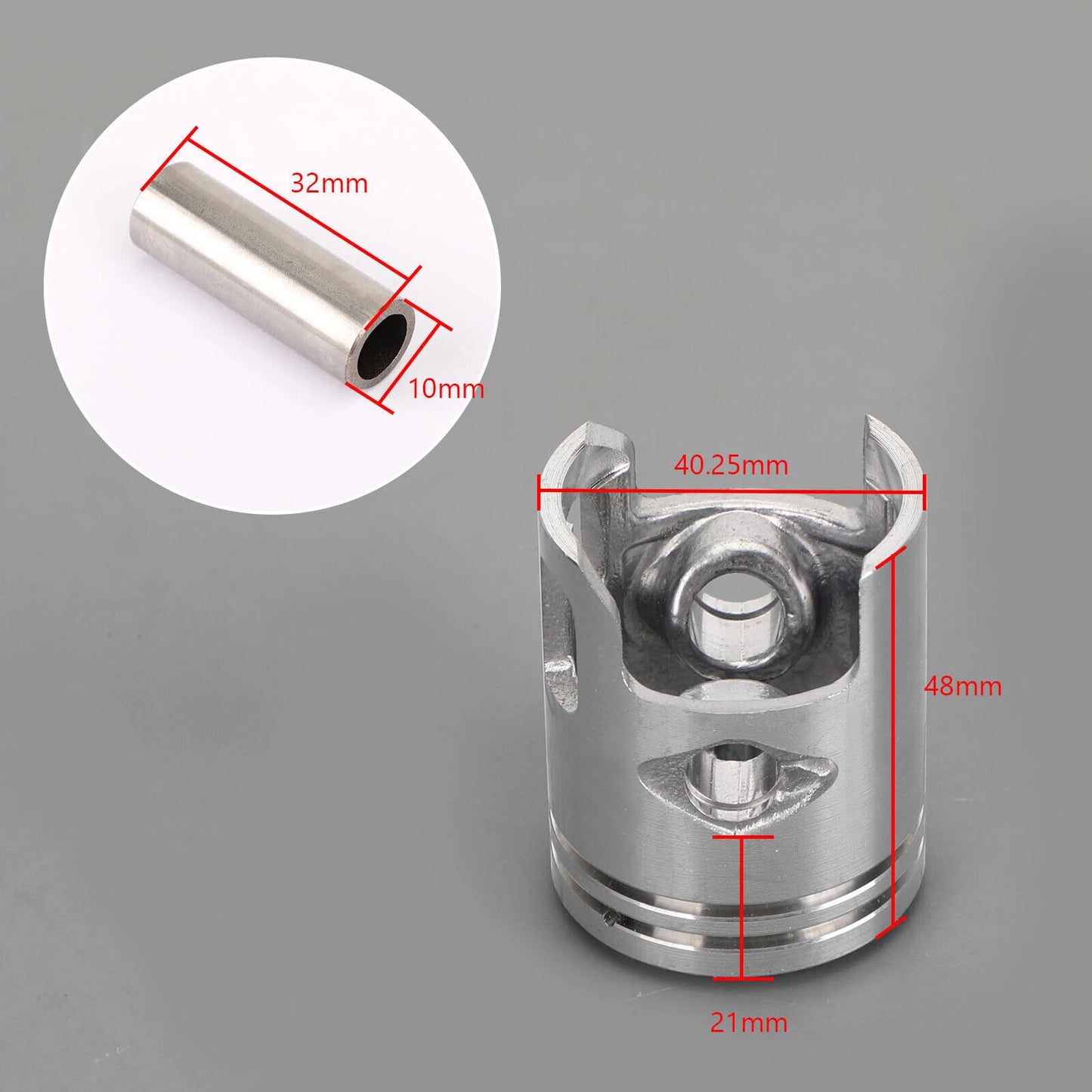 Piston Complete Kit 40.25mm for Yamaha BWS Jog Axiss NEOS Ovetto (2000-2023)