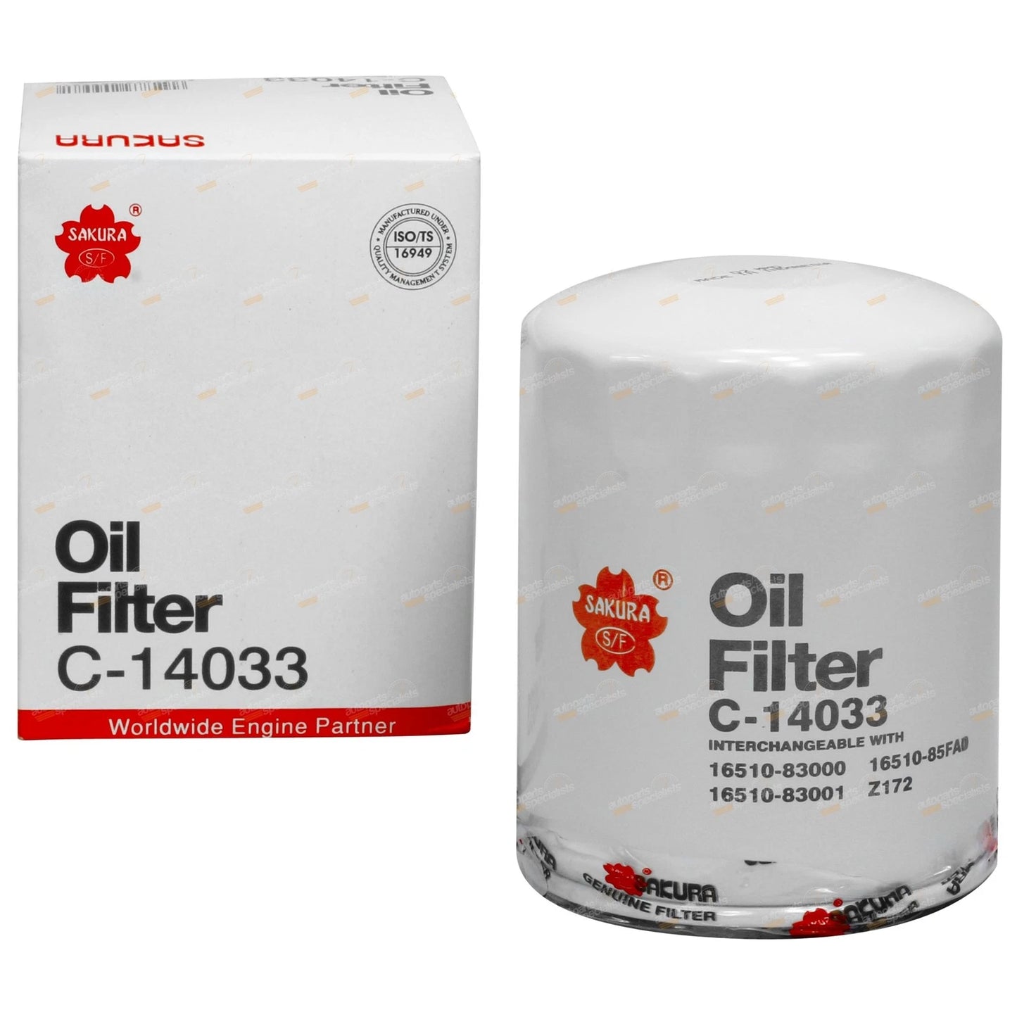 Oil Filter for Suzuki XL-7 JA V6 H27A 2.7L (2001 - 2005)