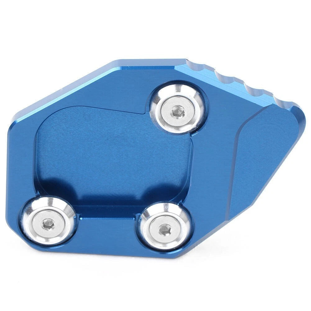 Kickstand Foot Stand Plate Side Pad Extension for HONDA CBR600RR 2007-2015 BLUE