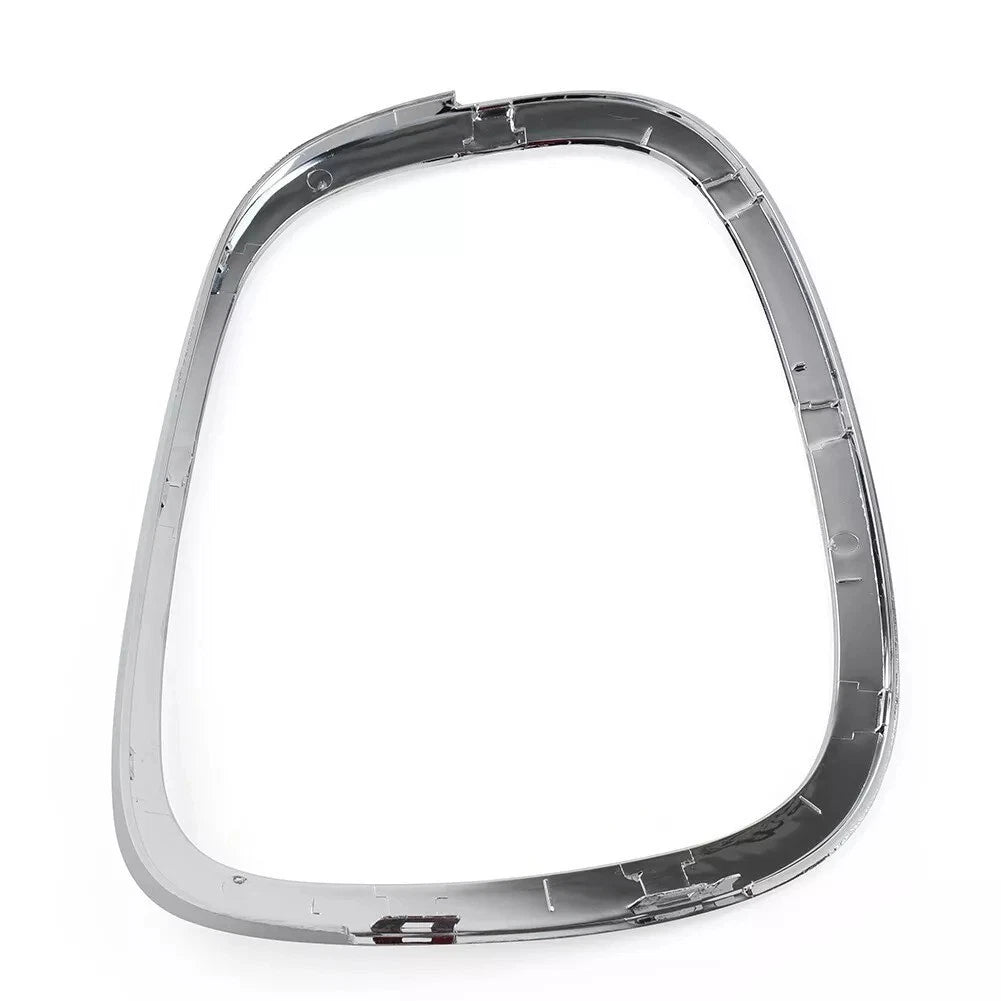 Silver Trim Cover Rear Taillight Frame for Mini F55 F56