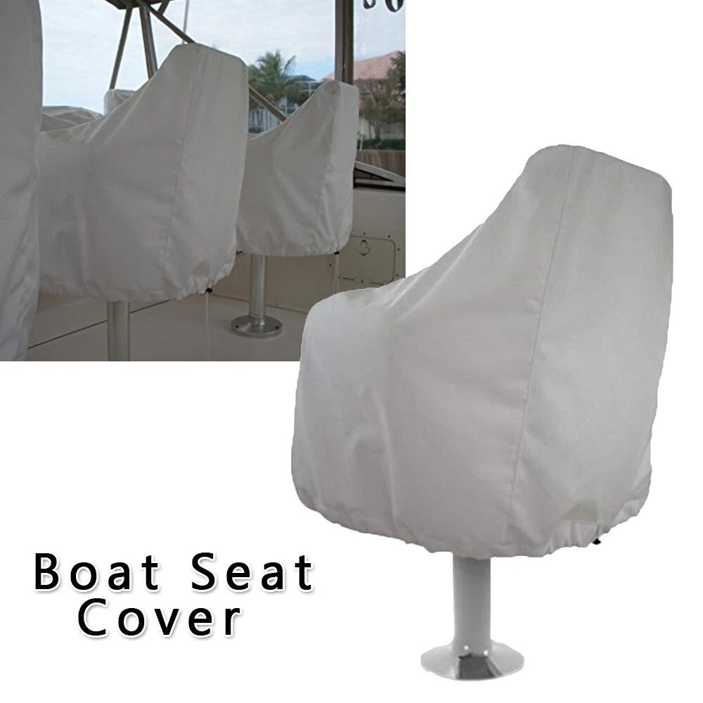 Captain Chair Boat Seat Cover for PROTECTION Elastic Closure UV Resistant