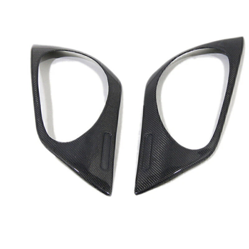 Headlight Lamp Cover Trim for Nissan 350Z Coupe (2003-2006) Carbon Fiber