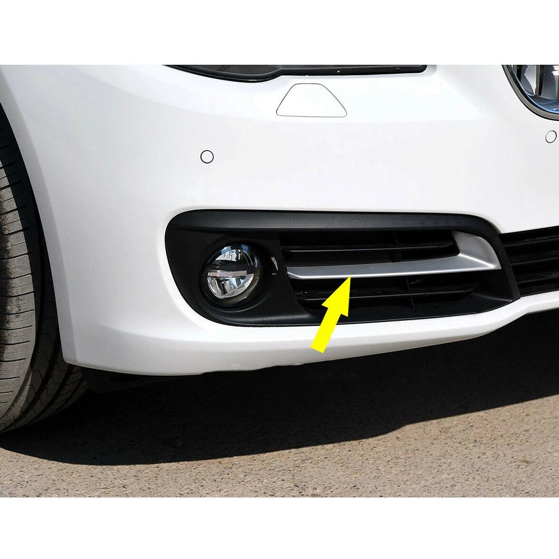 Right Front Bumper Grille Strip Trim for BMW 5 Series F10 F18 (2014-2016)