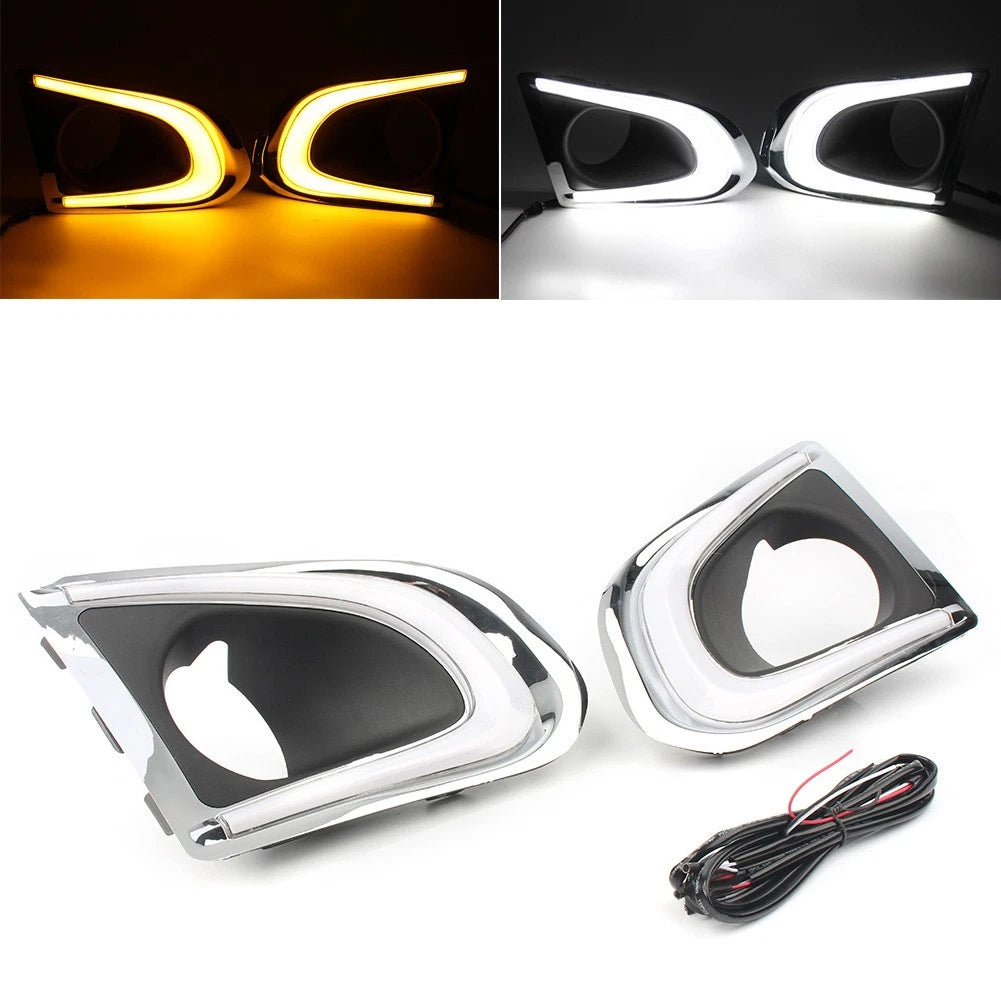 12V LED Daytime Running Lights with Turn Signal for Chevy Trax (2013-2015)