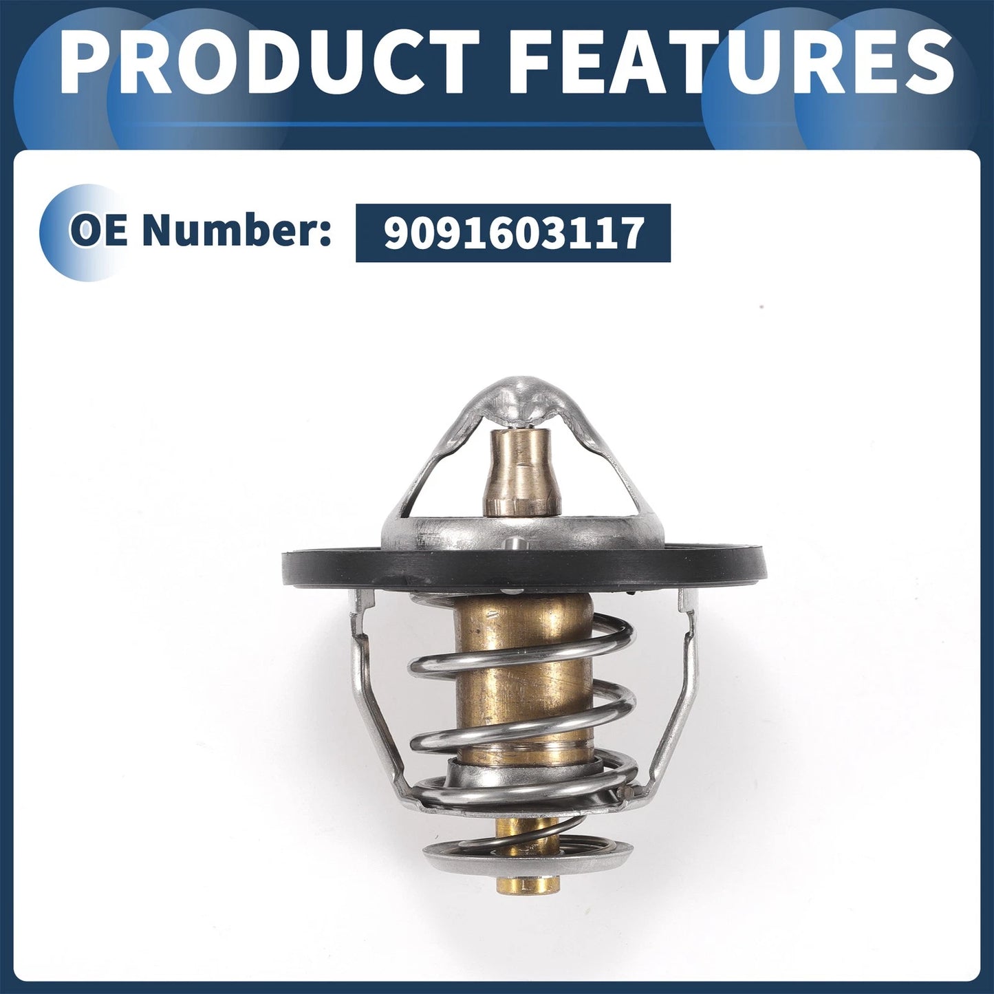 Coolant Thermostat for Toyota Land Cruiser 4.5L (1993-1997)