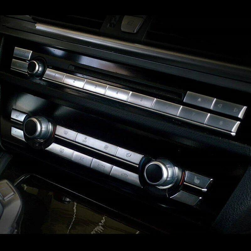 Center Console CD Digital Buttons Trim for BMW F10 F18 F07 F06 F12 (2011-2017)