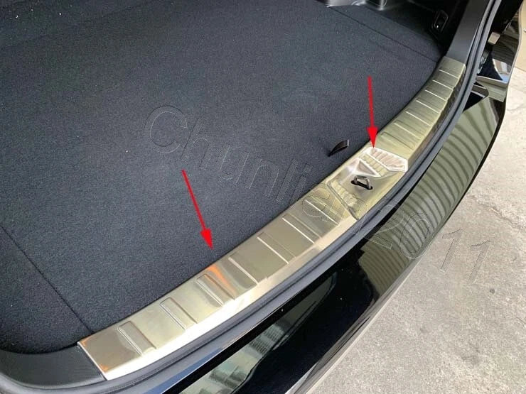 Rear Bumper Protector Sill Plate Cover for Subaru Forester (2019-2023)