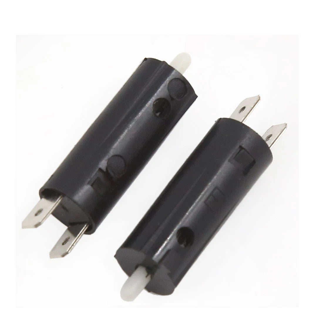 10Pcs 2 Pins Front Rear Brake Control Switch for Motorcycle Scooter Black