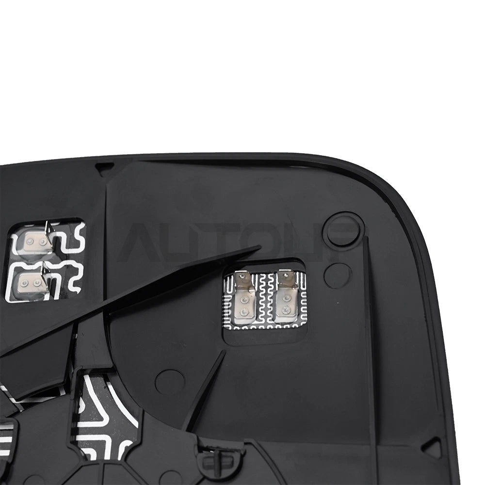 2 x Left Right Side Heated Mirror Glass for Dodge Ram 1500, 2500 (2005–2009)