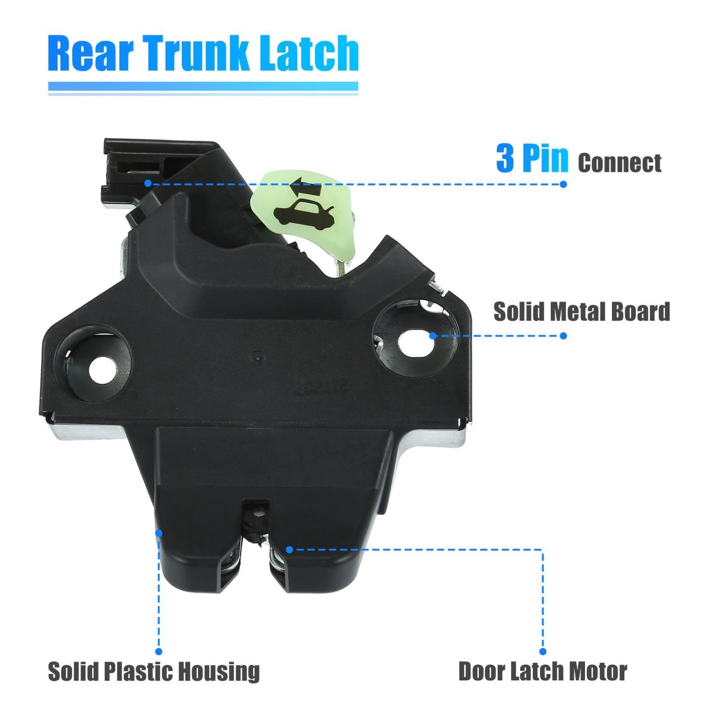 Tailgate Latch Lock Actuator Motor for Toyota Corolla (2015-2019)