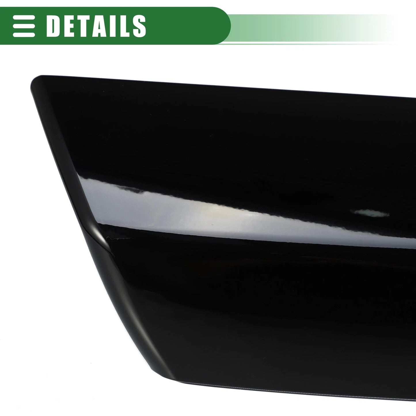 1 x Rearview Mirror Cover for Chevrolet Silverado 1500 Gloss Black (2014-2019)