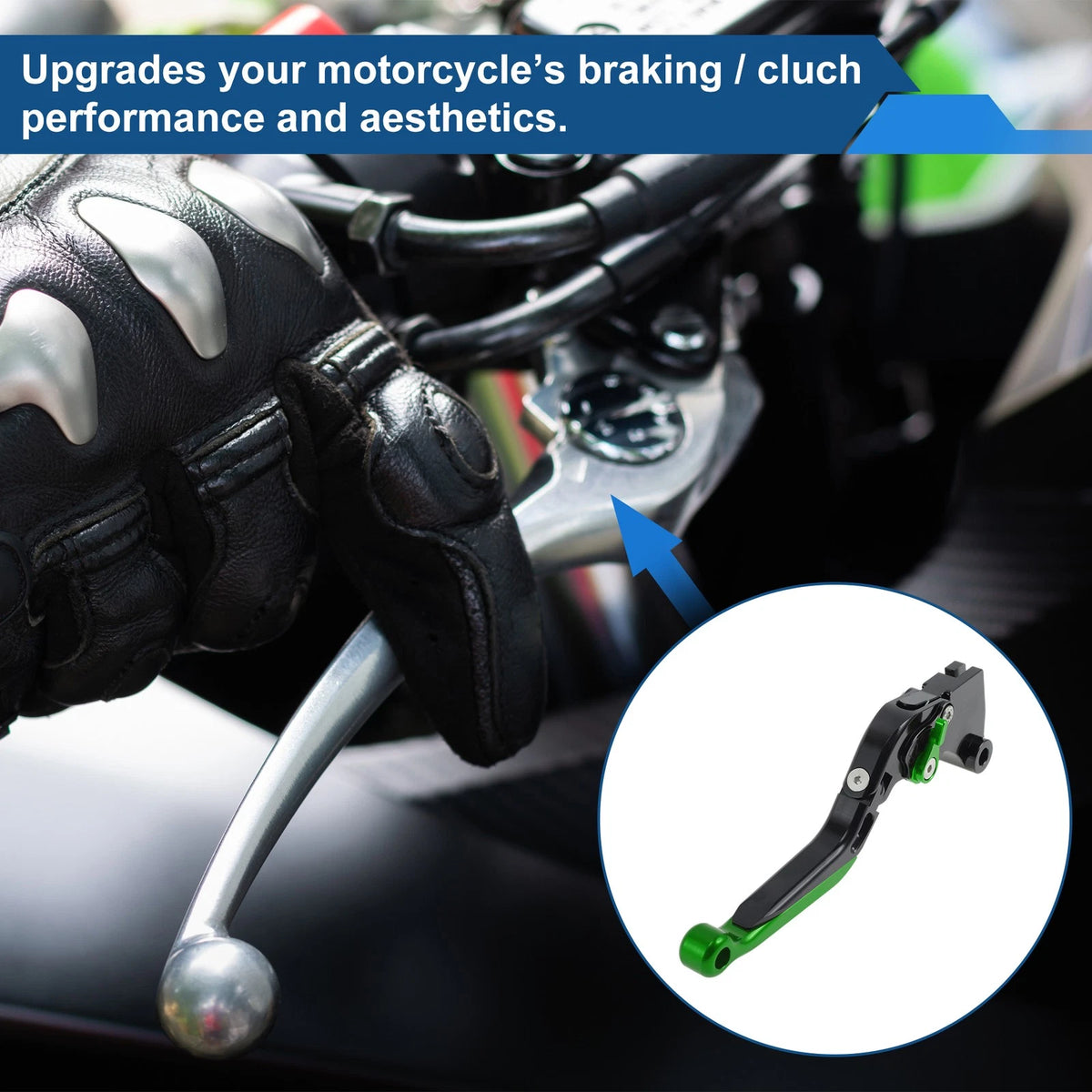 Brake Clutch Levers 1x for Kawasaki Z250SL (2016–2017)