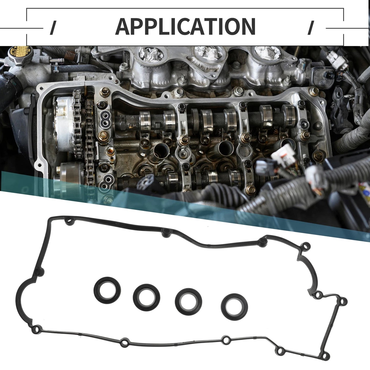 Valve Cover Gasket for Hyundai Accent 1.6L, Kia Rio (2006-2011)