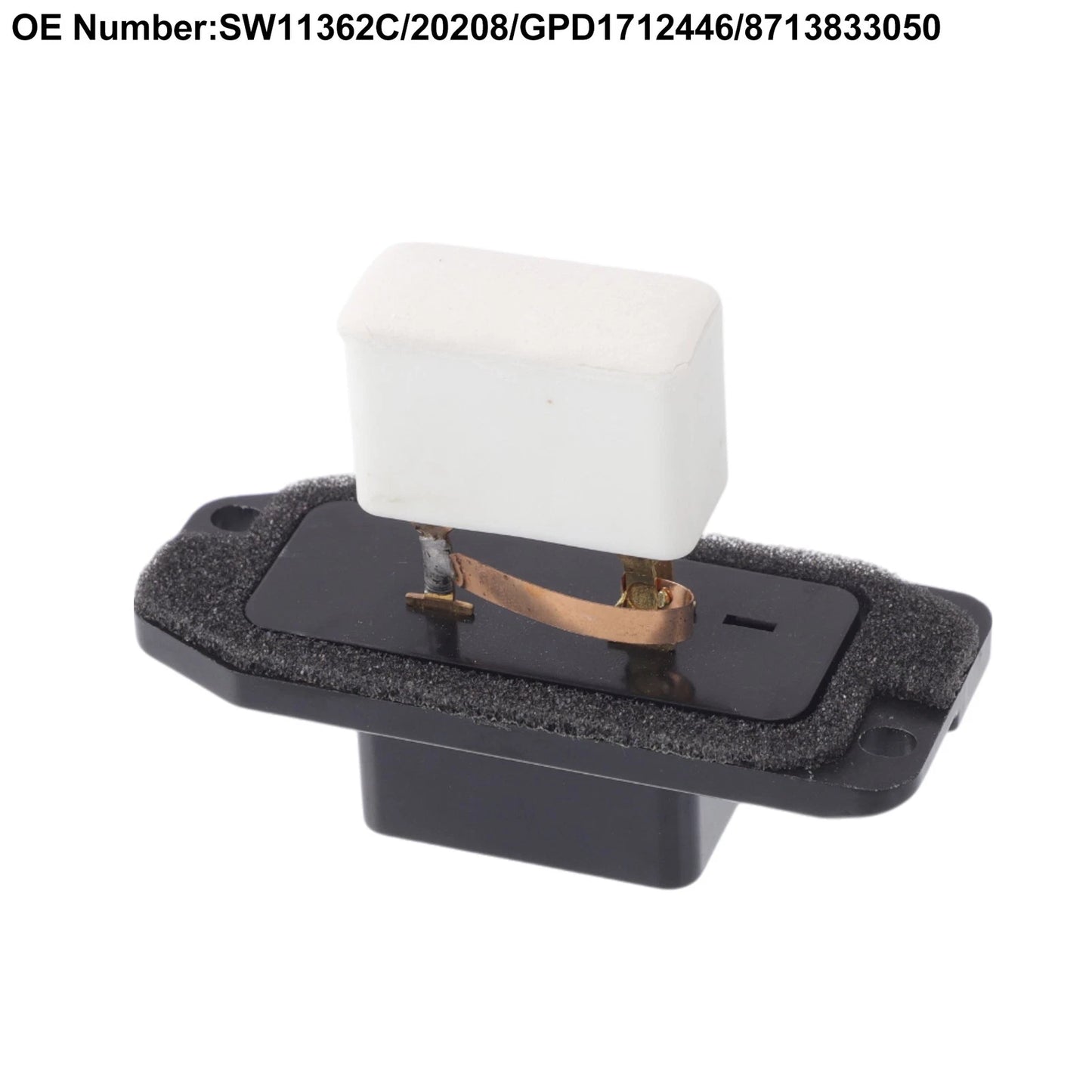 HVAC Blower Motor Resistor - 1 x Plastic Metal