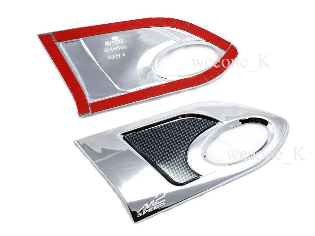 Chrome Side Lamp Vents Covers for Mazda2 Demio Hatchback (2007-2014)