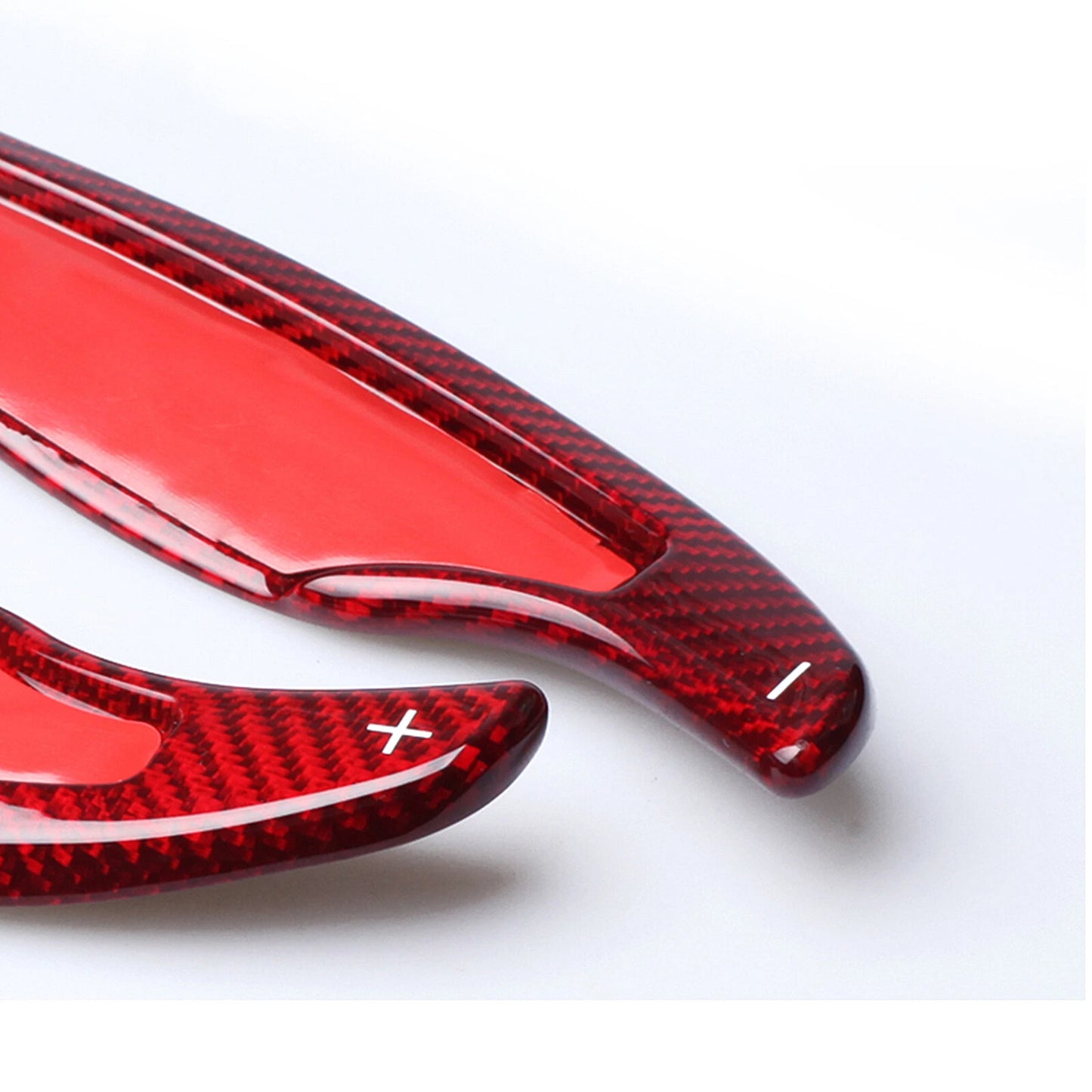 2 x Carbon Fiber Shift Paddle Extensions for Cadillac ATS ATS-L CT6 (2013-2020)