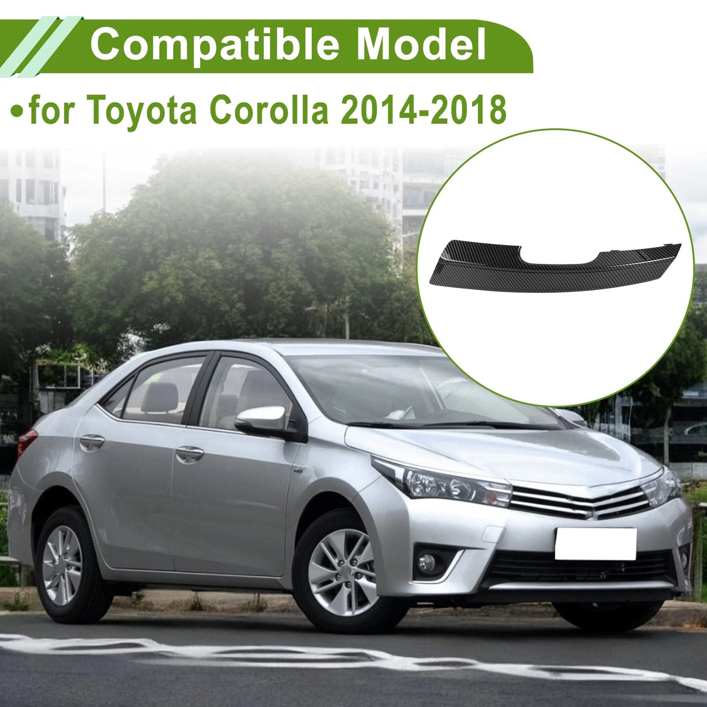 Door Panel Handle Trim Cover for Toyota Corolla (2014-2018)