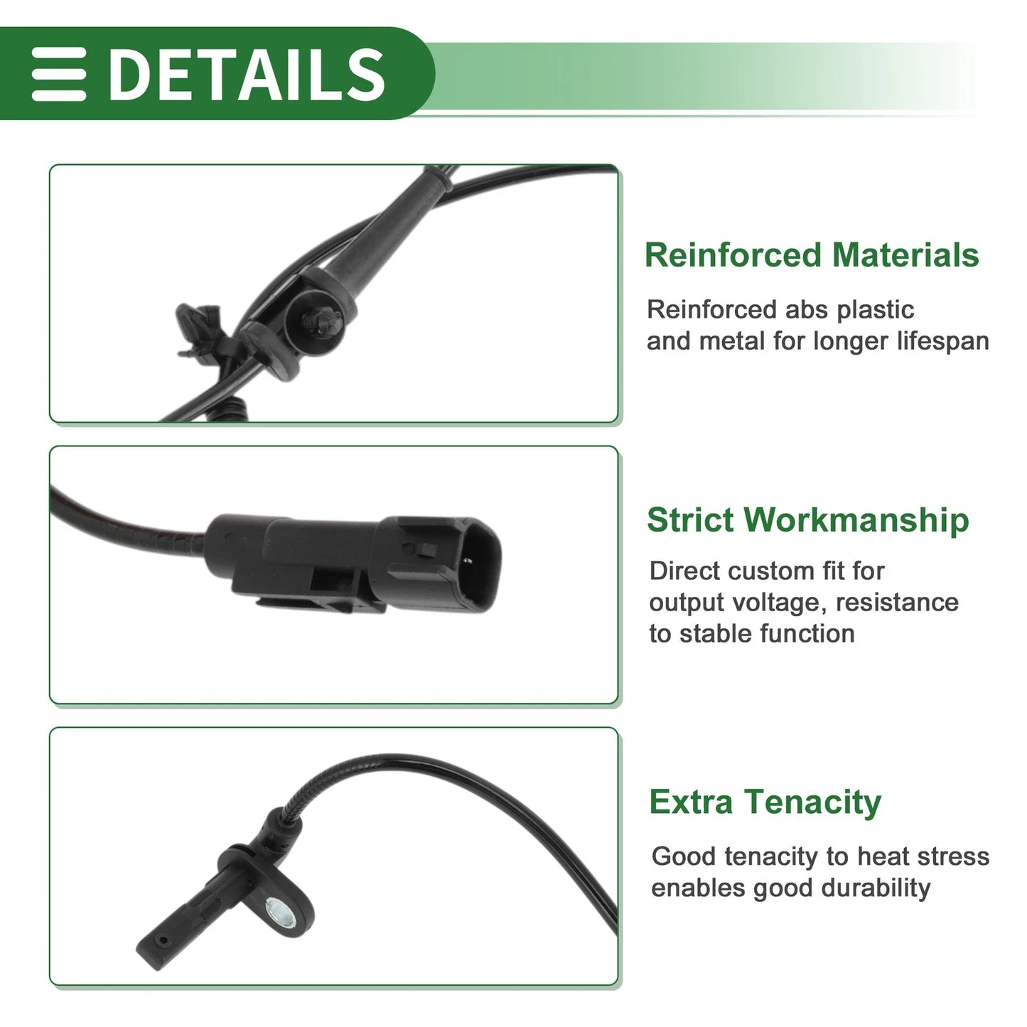 ABS Wheel Speed Sensor for Buick LaCrosse 2.4L (2010–2011)