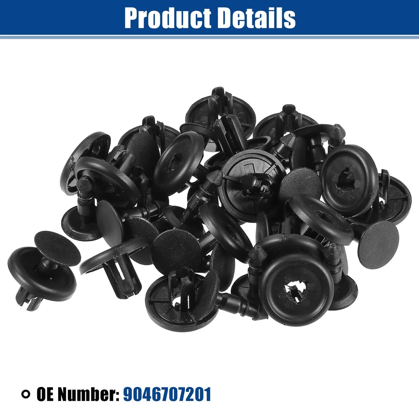 20 x Front Fender Retainers Clips for Toyota (No. 9046707201)