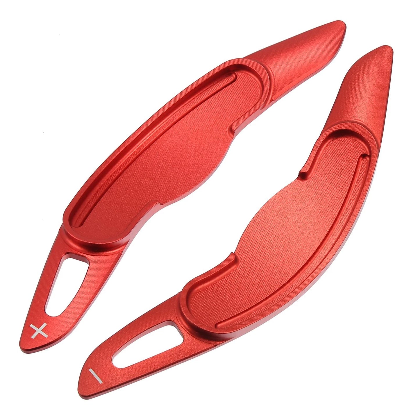 Red Car Steering Wheel Shift Paddle Extend Cover for BMW Mini Cooper