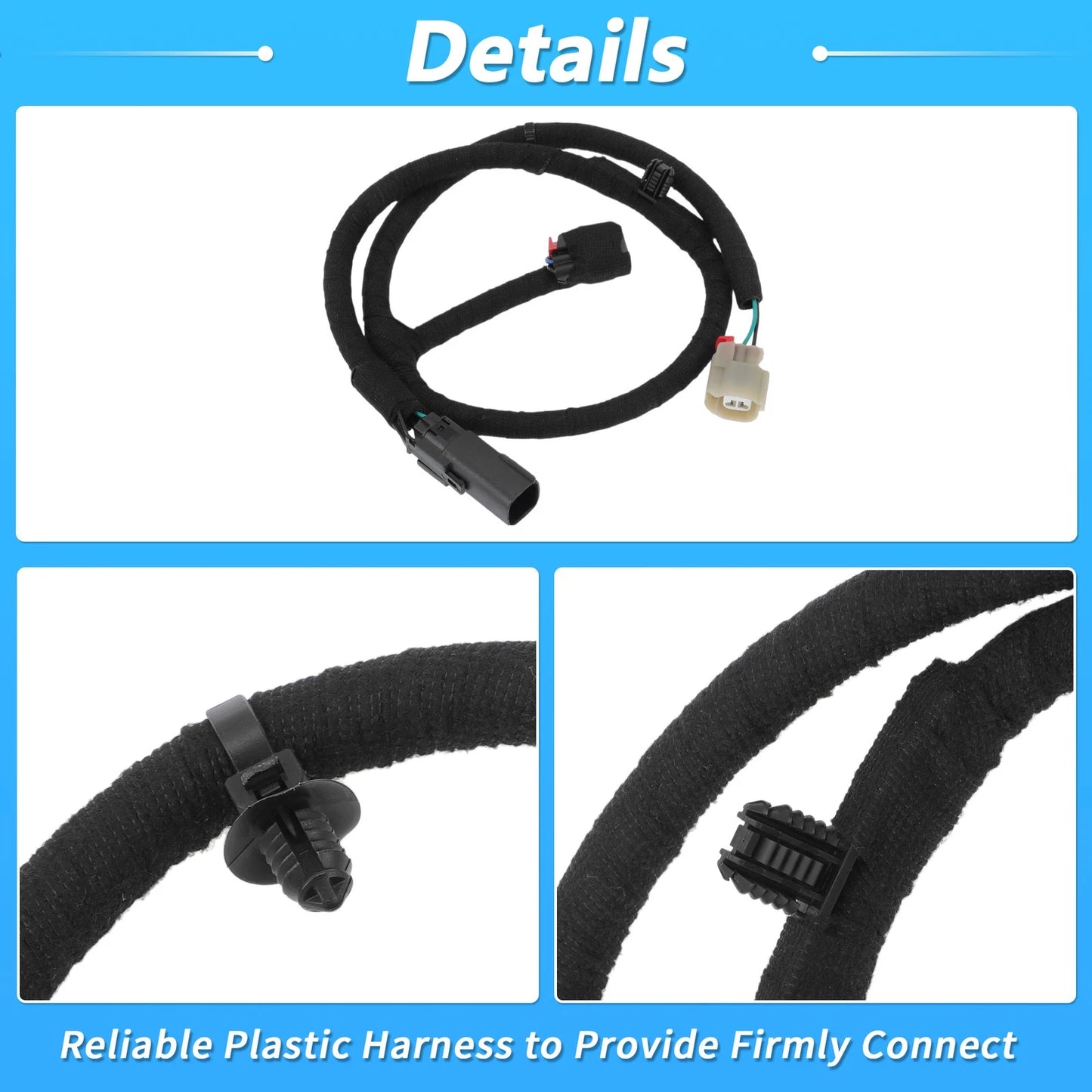 Driver Side Bed Lamp Wiring Harness for Ford F-150 (2015-2023)