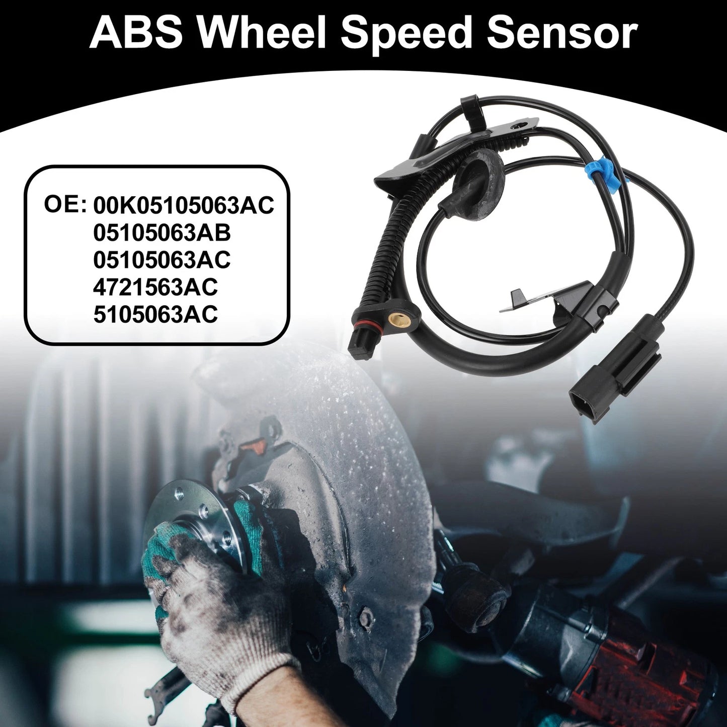 ABS Wheel Speed Sensor Kit for Dodge Caliber (2007 - 2012)