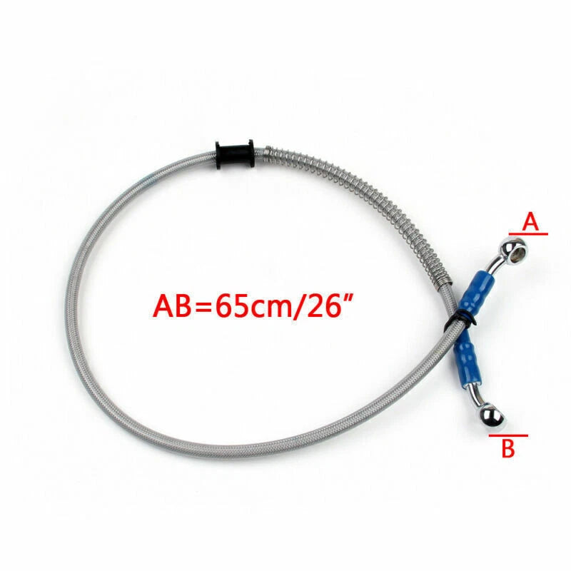 M10 Banjo Fitting for 65cm/26" Conduit - Stainless Steel
