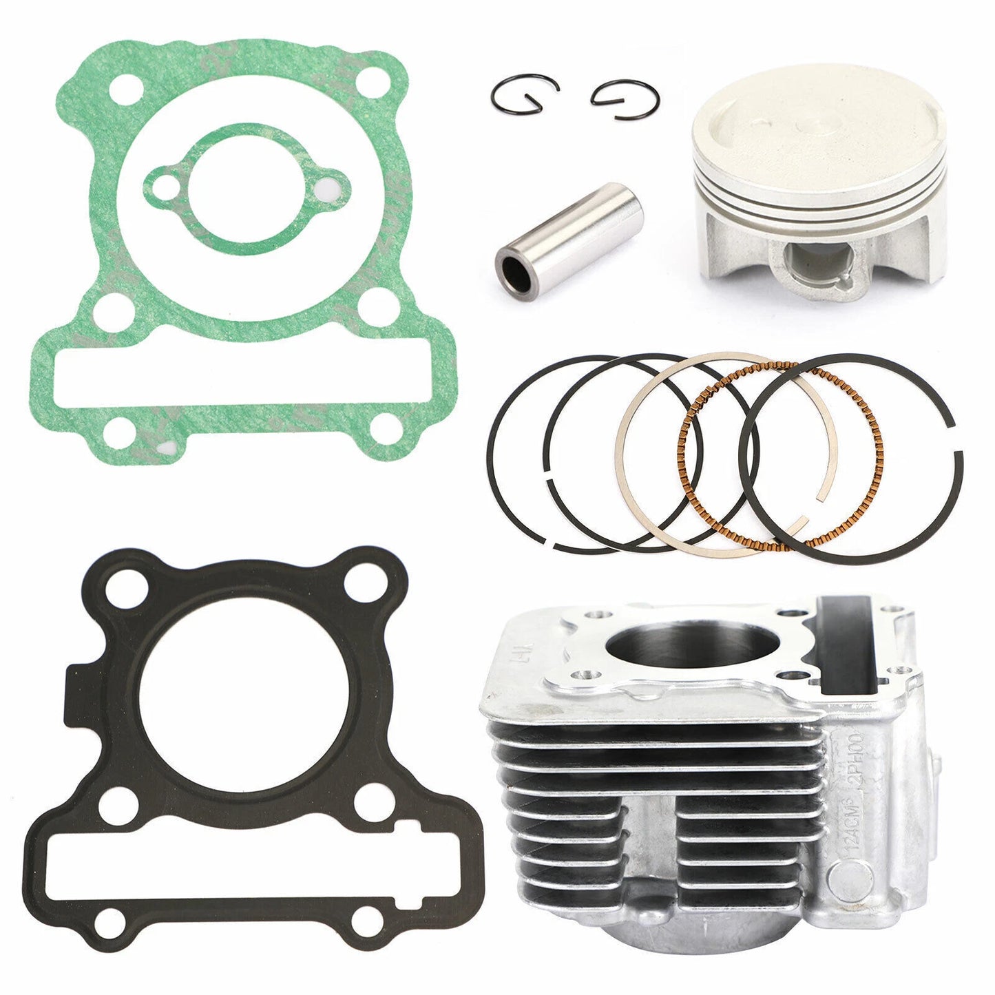 52.4mm Cylinder Piston Kit for Yamaha LTS 125 C, MIO M3 125 F2 (2017-2020)