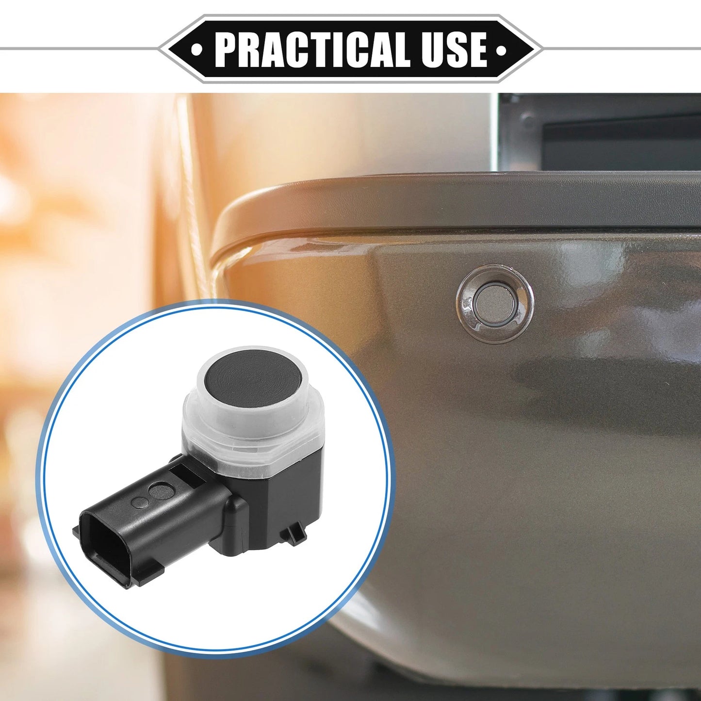 4 x PDC Rear Reverse Parking Assist Sensors for Ford Explorer (2011-2019)