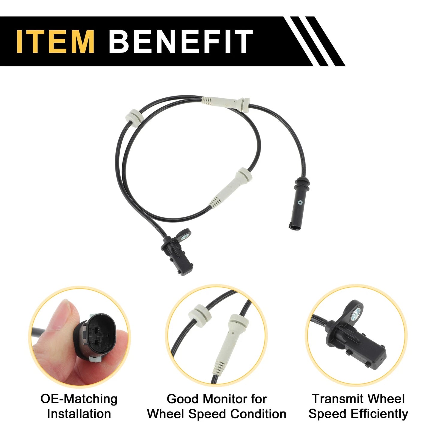 ABS Wheel Speed Sensor for BMW 6 Gran Turismo G32 620d (2017-2023)