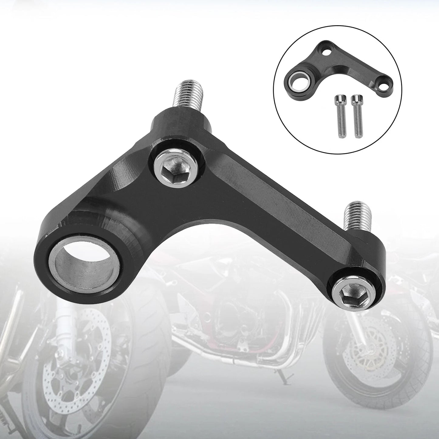 Shifter Stabilizer Aluminum Black for Triumph Daytona 675/R 765 (2006-2018)