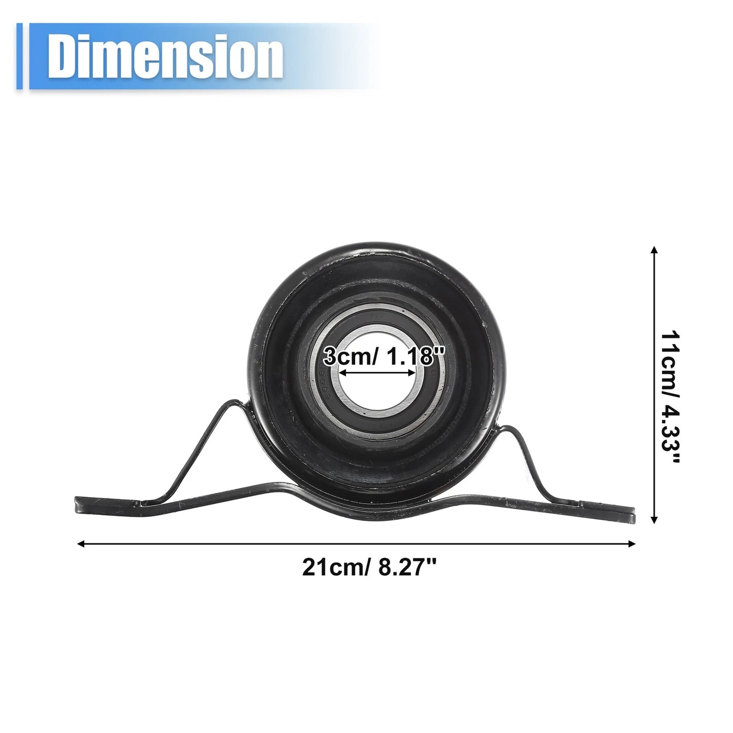 Driveshaft Center Support Carrier Bearing Replacement for Chrysler 300 (15-18)