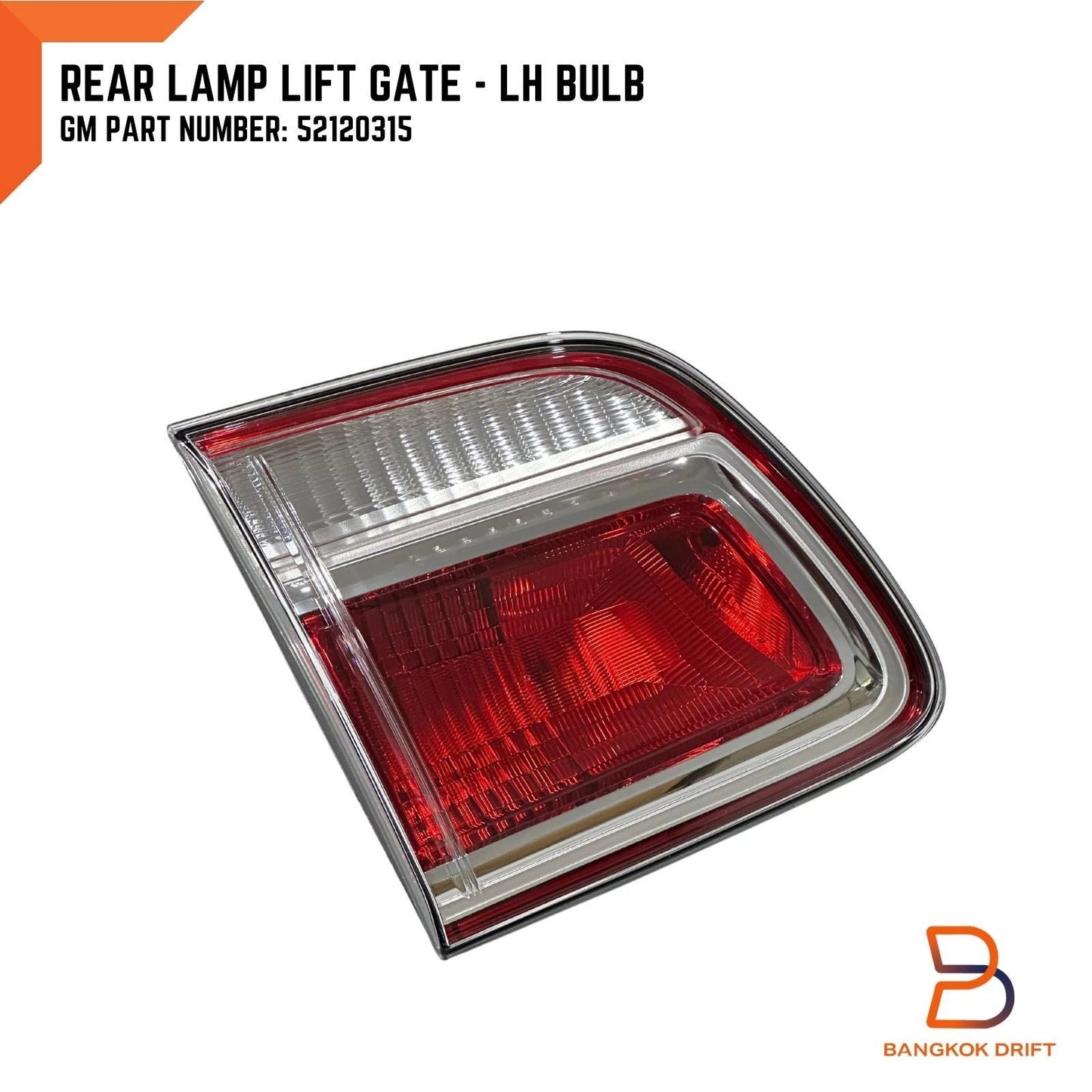 Rear LH Tail Light for Chevrolet Trailblazer (2012-2022)