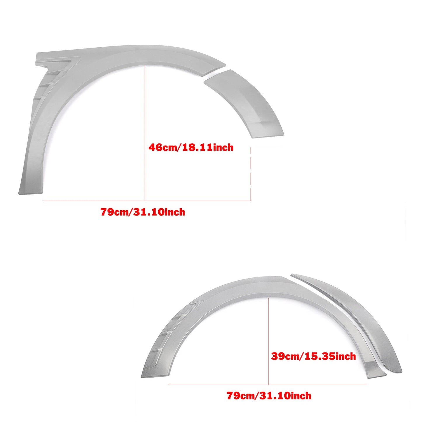 Fender Flares Cover for Toyota Camry SE/XSE (2018-2024)