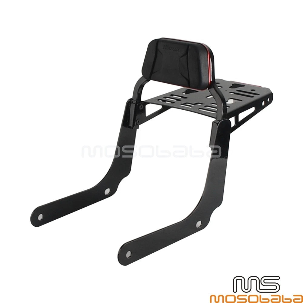 Rear Passenger Backrests w/Luggage for Softail Heritage Classic FLHCS FLHC (2018-2023)