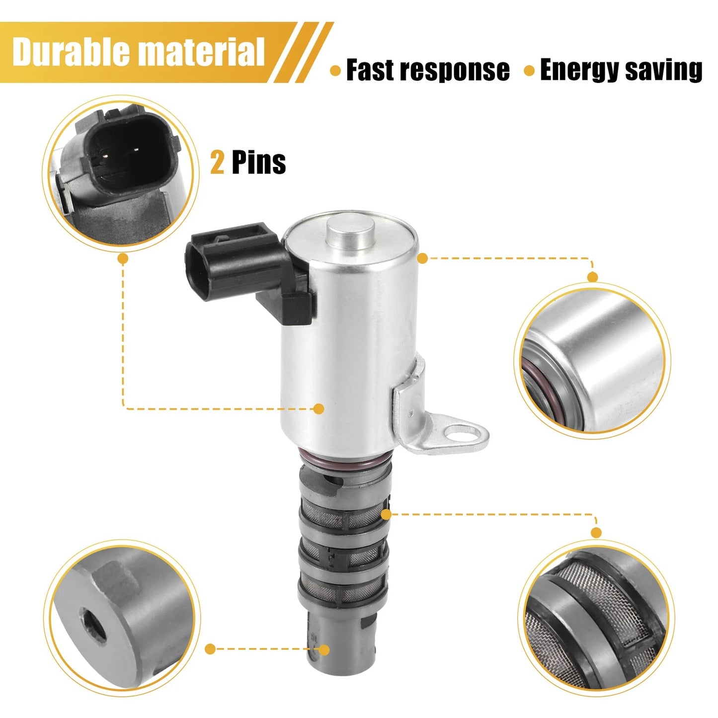 Engine Camshaft Variable Valve Timing Solenoid for Honda Civic (2002-2011)