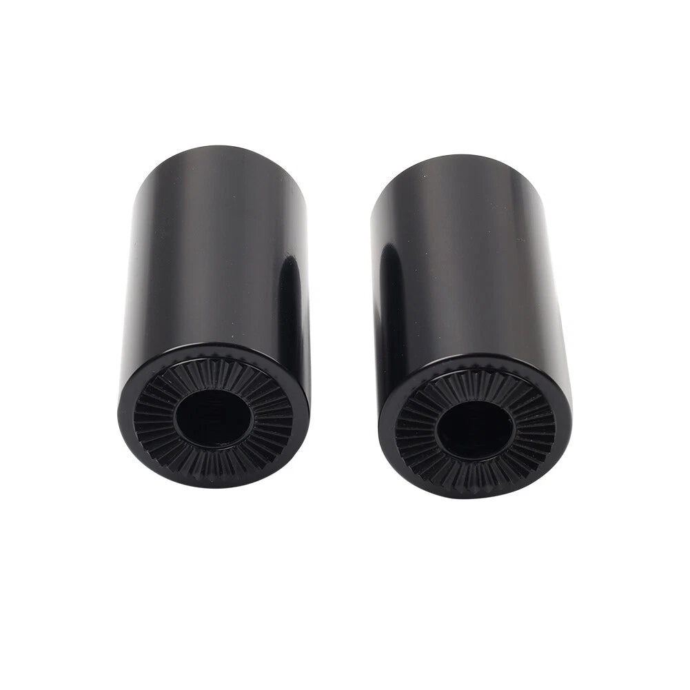 49MM 7/8" Clip-On Handlebar Riser Extension Adapter for Motorcycle Black