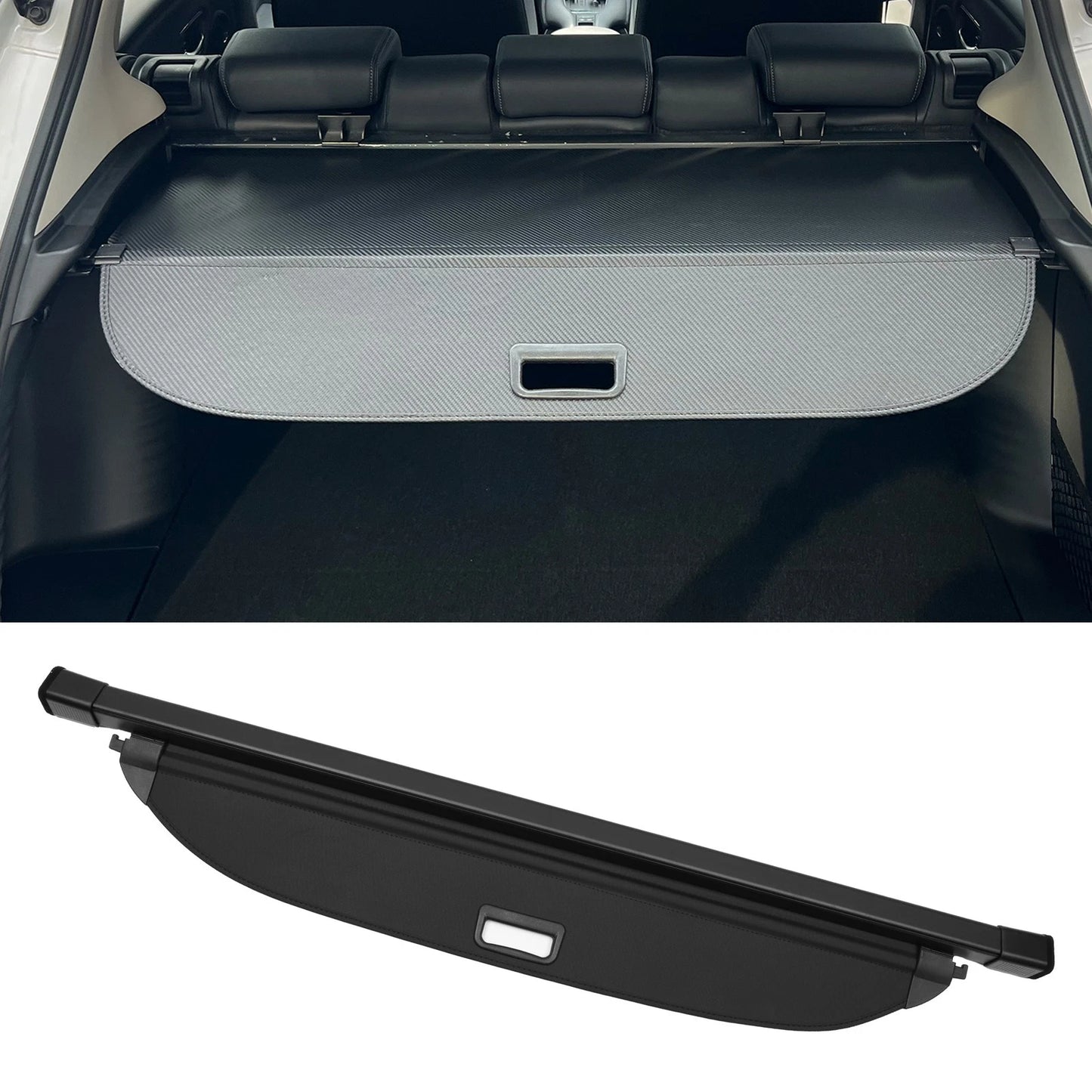 Retractable Cargo Cover for Kia Sorento (2016-2020) Gloss Black