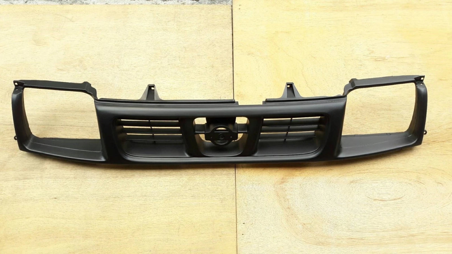 MATT BLACK GRILLE for NISSAN NAVARA D22 (1998-2000) 2WD 4WD Clips