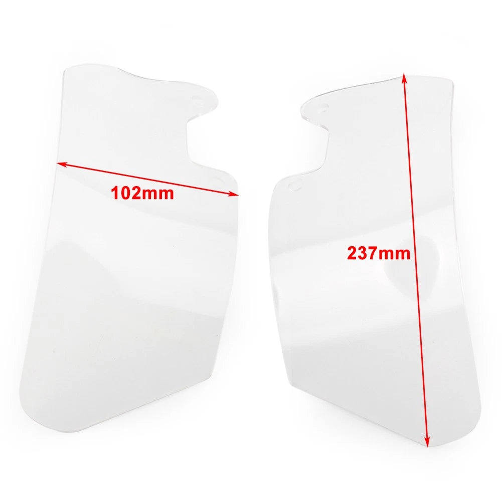 Windshield Ventilation Side Panels for R1200GS (2004-2012) - Black