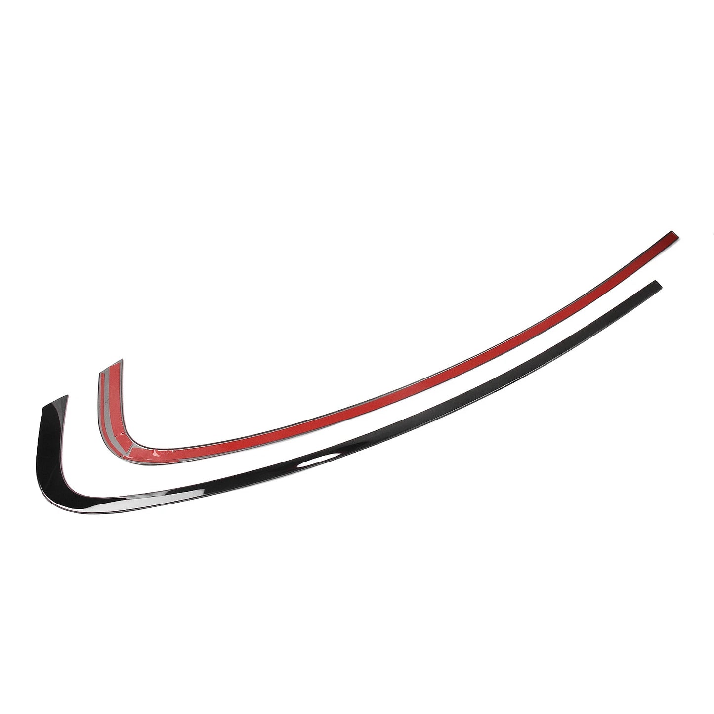 8 x Window Strip Moulding Seal for BMW 5 Series G30 (2018-2023) Chrome Black
