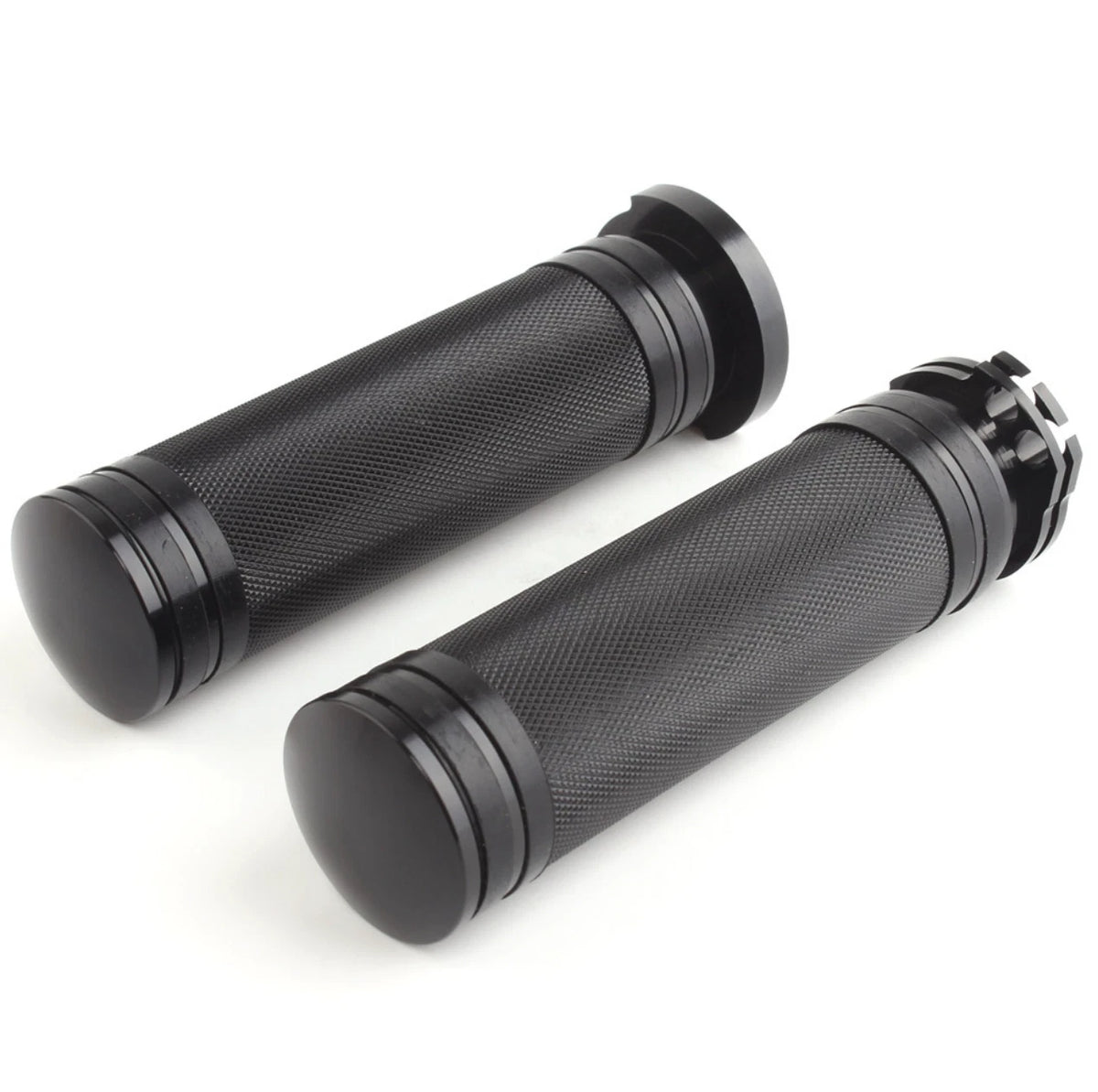 CNC Handlebar Grips for Harley Sportster, Dyna, Softail, Touring, Fatboy