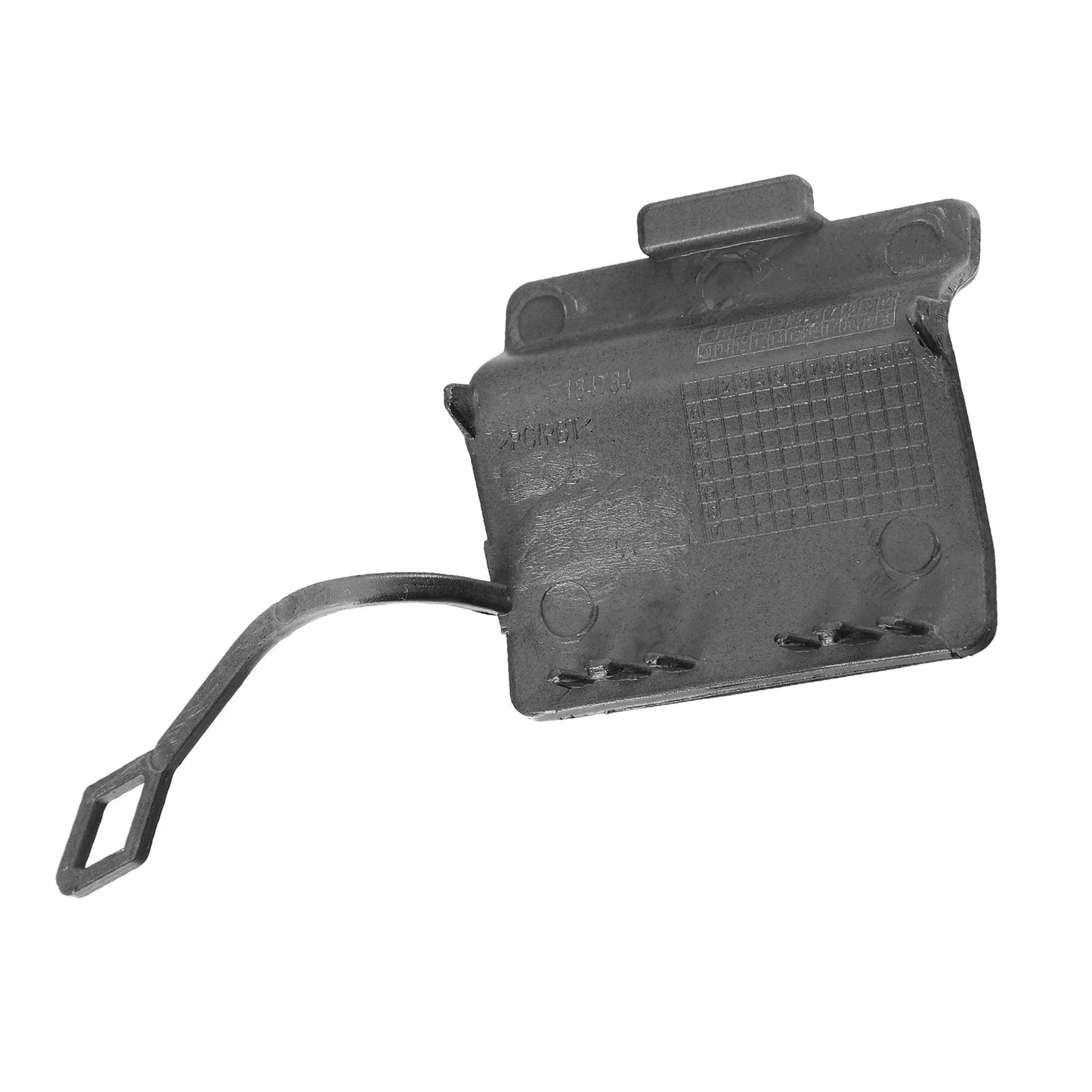 Rear Left Bumper Tow Hook Cover for BMW 550i (2011-2013) Black