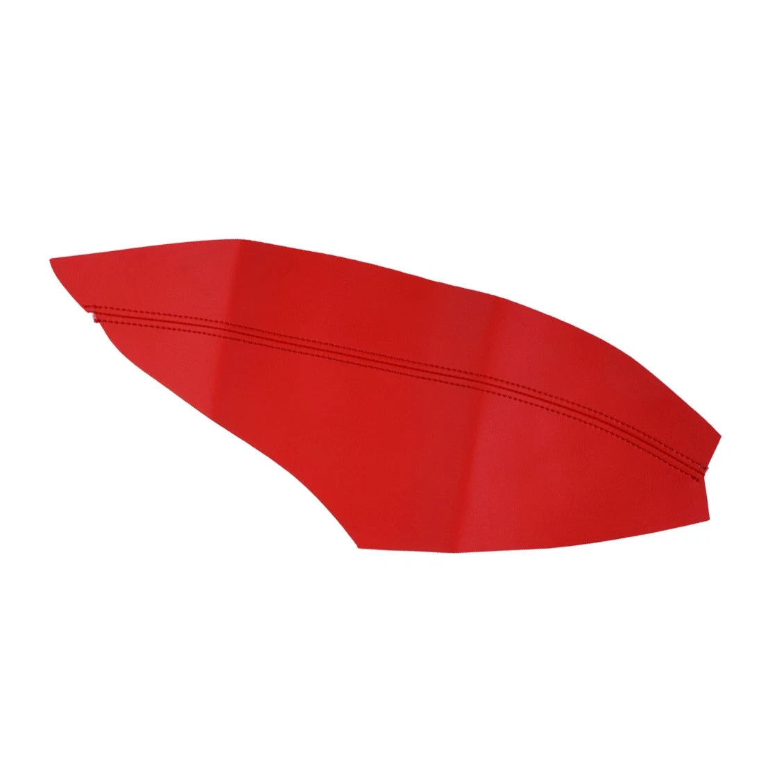 4x Red Leather Door Armrest Trim Covers for Toyota Corolla (2003-2008)