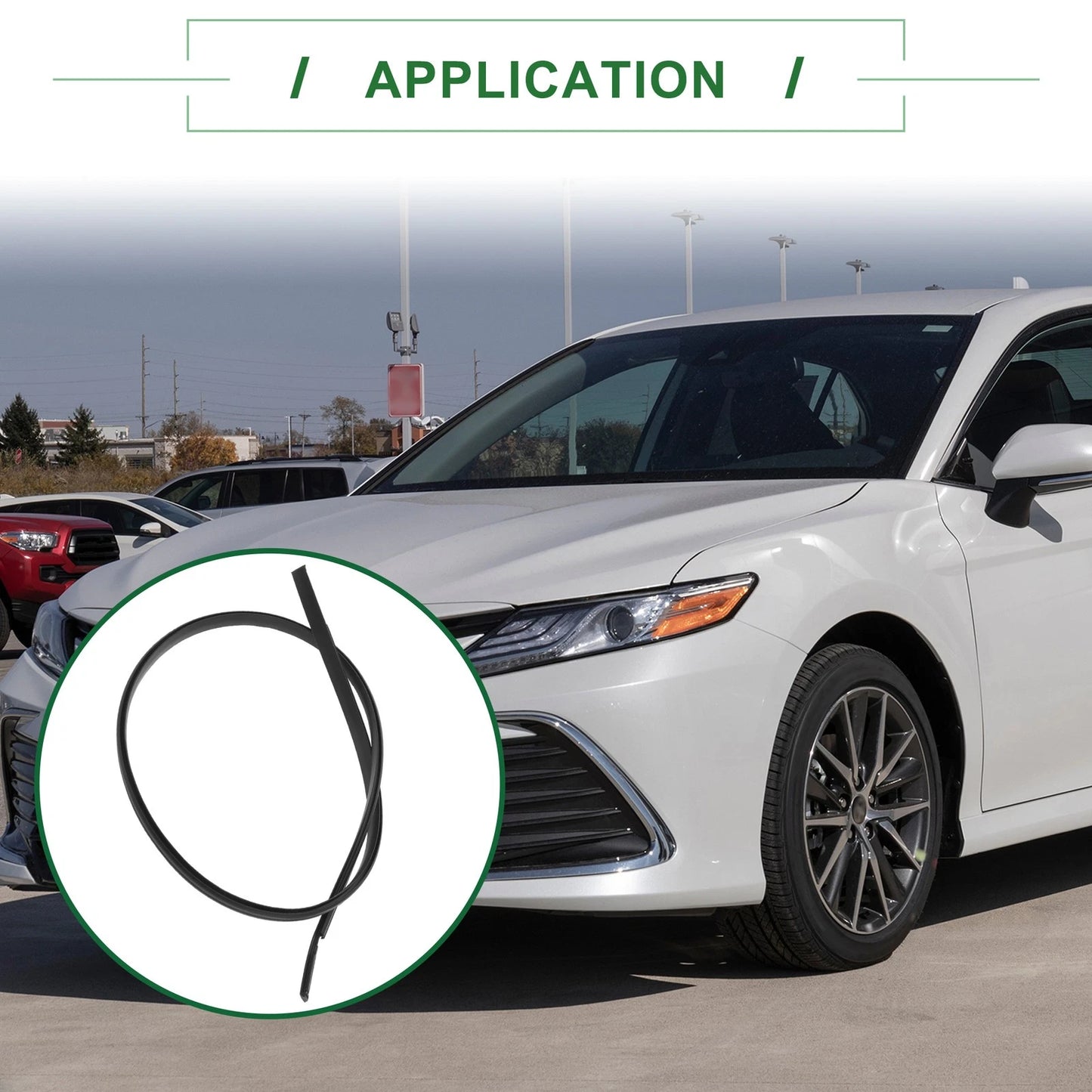 Left Side Roof Sealing Strip Sunroof Trim for Toyota Camry (2012–2017)