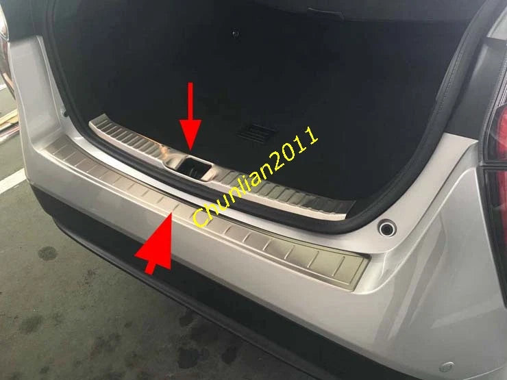 Rear Outer Bumper Protector Trim for 2016-2018 Toyota Prius (2016-2018)
