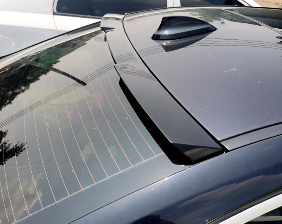 Roof Spoiler Wing ABS Black for BMW 3 Series G20 G28 330i 330e Sedan (2019-2024)