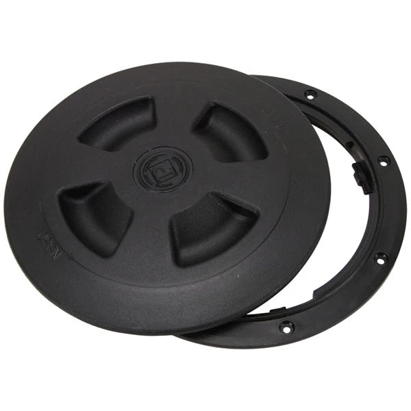 Kayak Inspection Port 162mm Cutout Black for Kayak/Canoe Deck Plate
